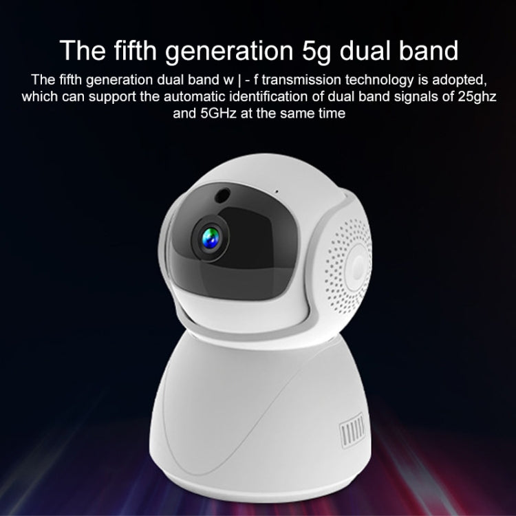 ZAS-5G01 1080P Home 5G WiFi Dual-band Panoramic Camera, Support IR Night Vision & TF Card Slot & AP Hot Spot & Designated Alarm Area, UK Plug, without TF Card ZAS-5G01 1080P Home 5G WiFi Dual-band Panoramic Camera, Support IR Night Vision & TF Card Slot & AP Hot Spot & Designated Alarm Area, UK Plug, without TF Card
